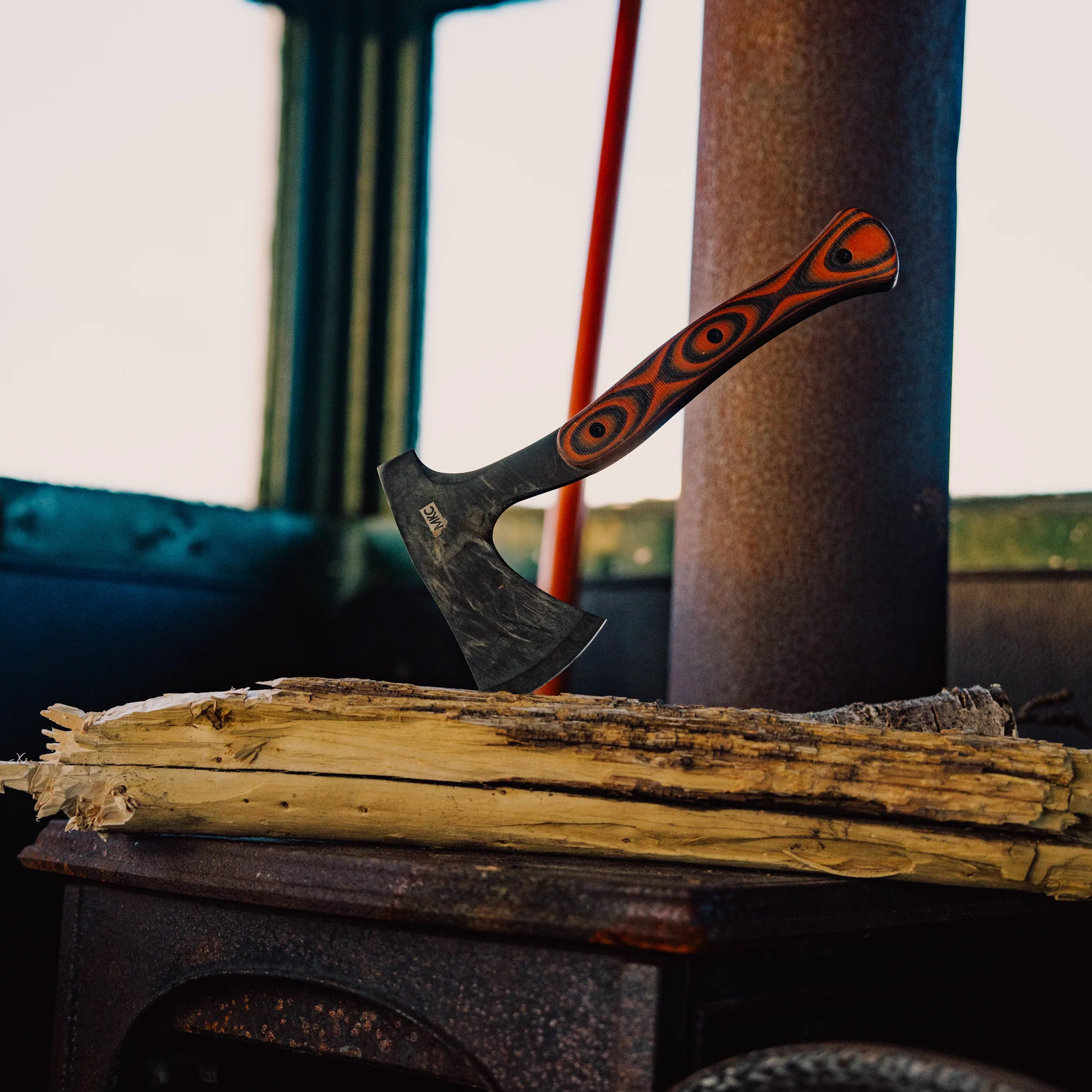 HELLGATE HATCHET - ORANGE & BLACK - Image 6