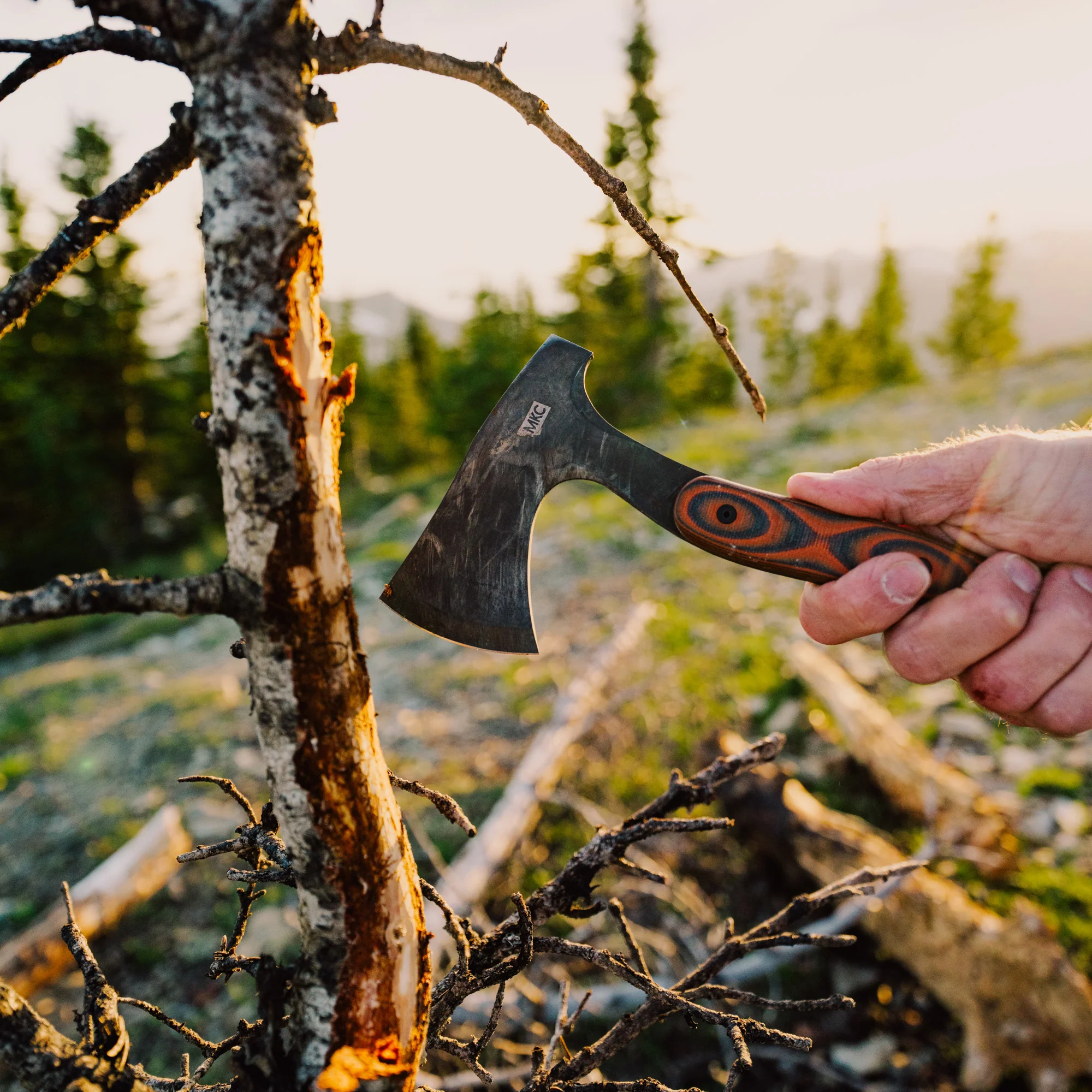 HELLGATE HATCHET - ORANGE & BLACK - Image 8