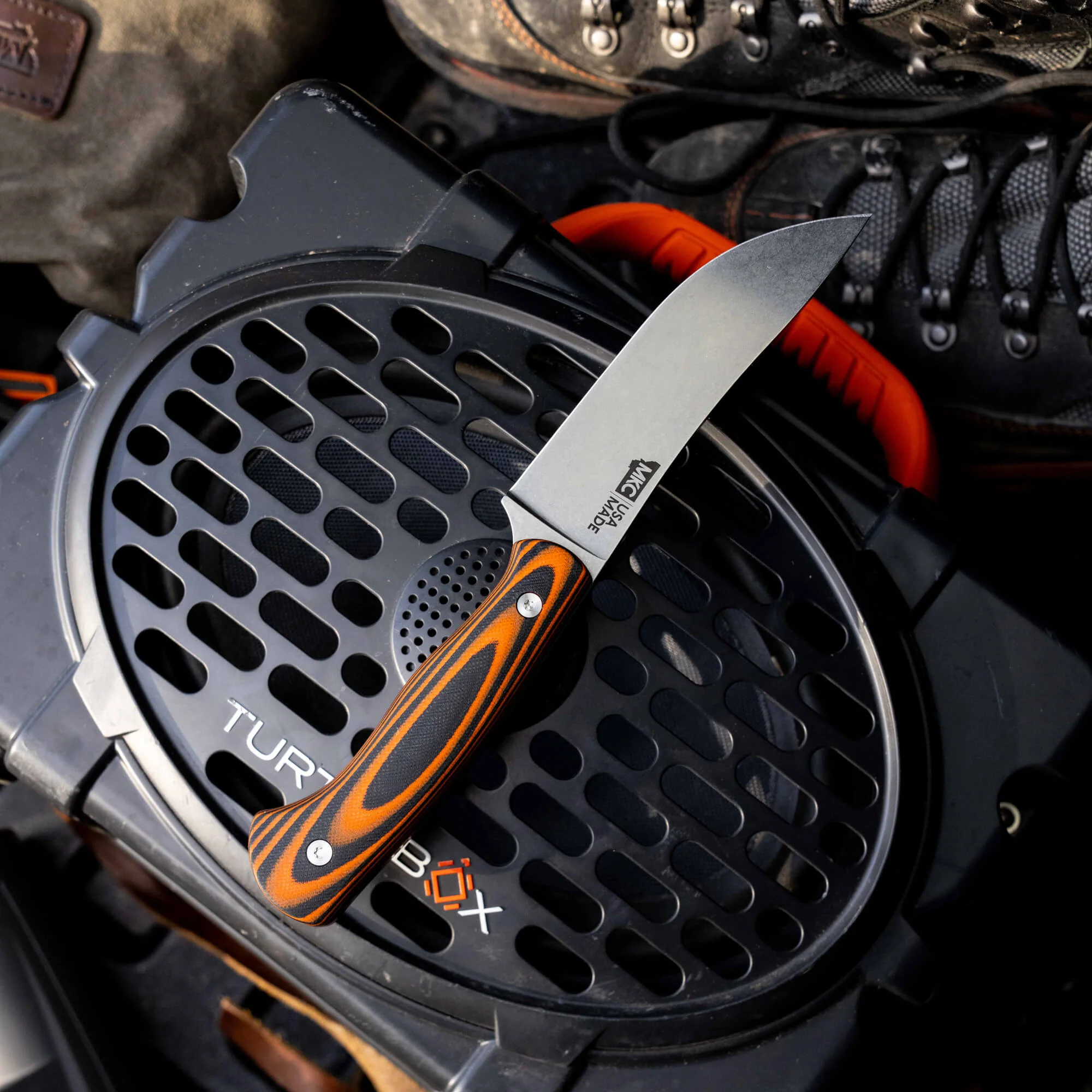MAGNACUT STONEWALL SKINNER - ORANGE & BLACK - Image 12