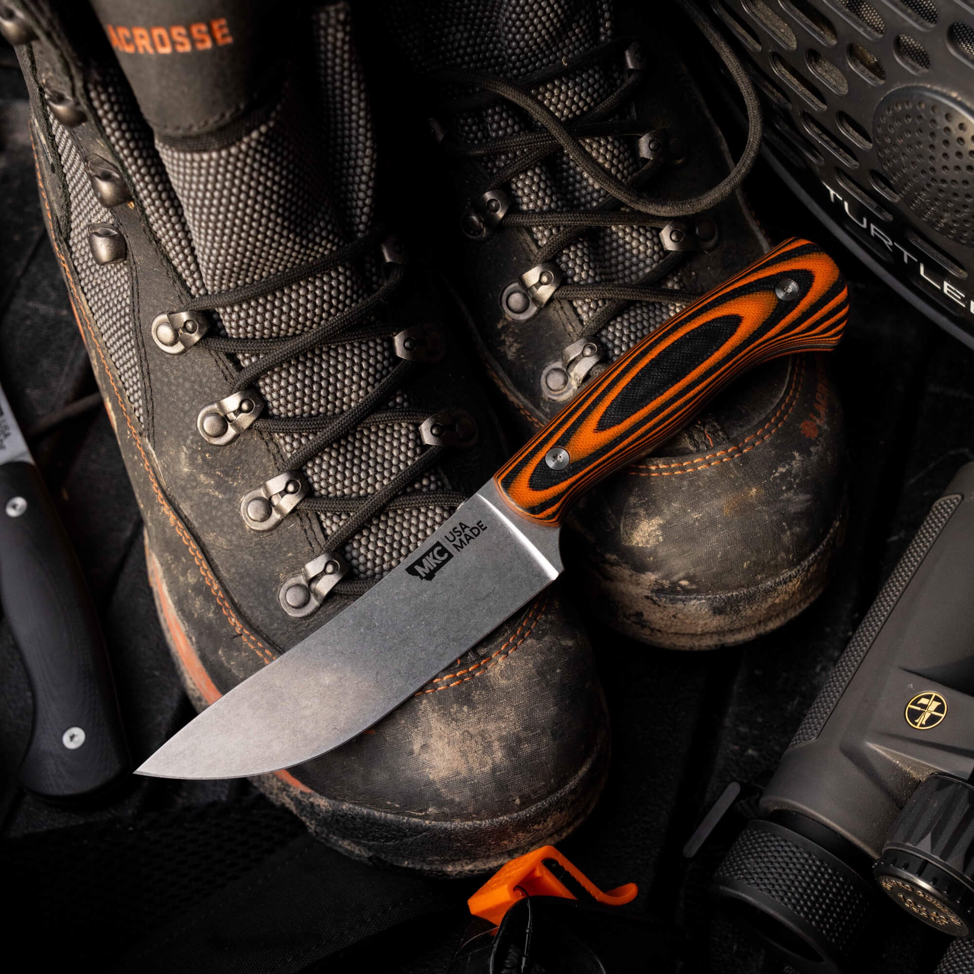 MAGNACUT STONEWALL SKINNER - ORANGE & BLACK - Image 7