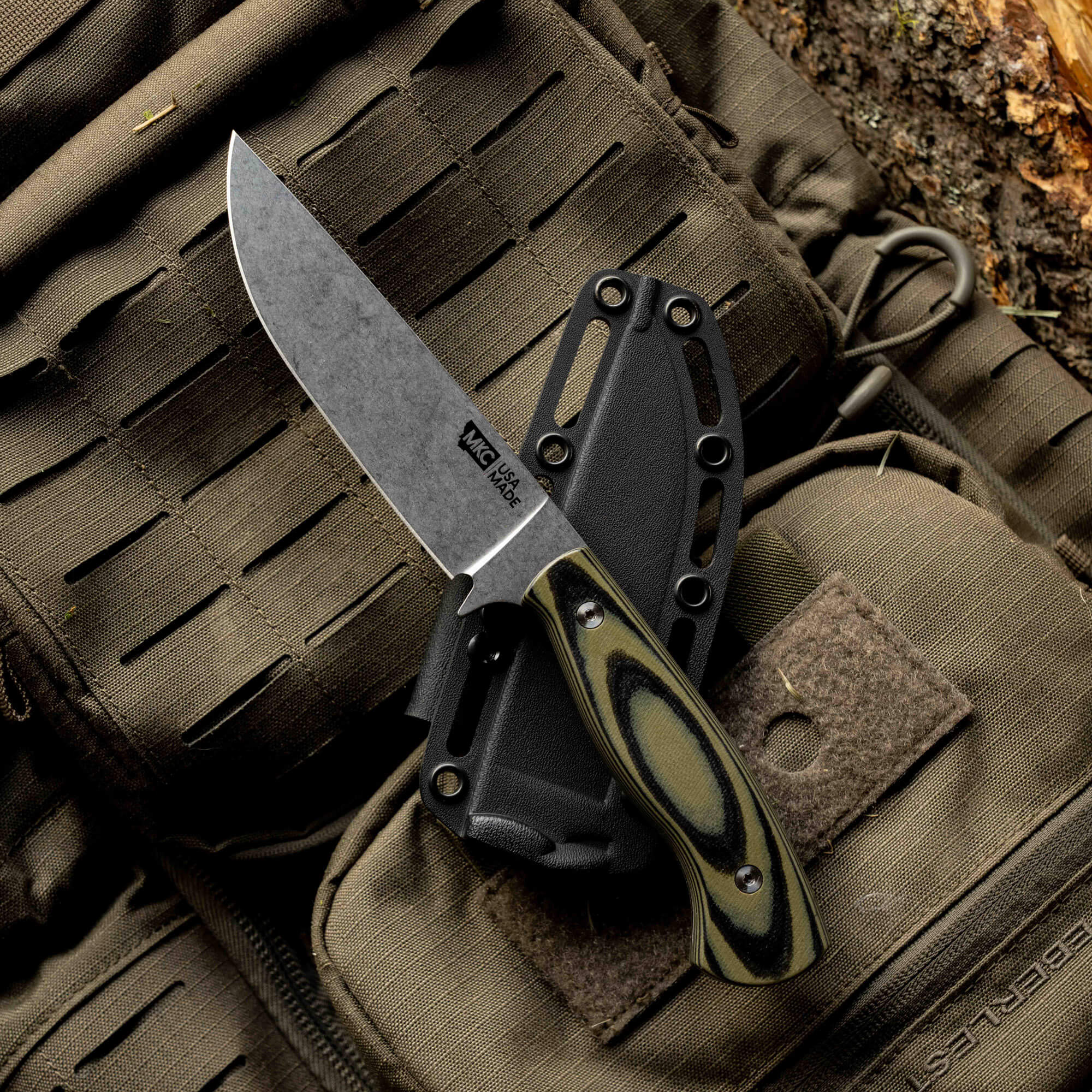 MAGNACUT SUPER CUB - DROP POINT HUNTER - GREEN & BLACK - Image 6