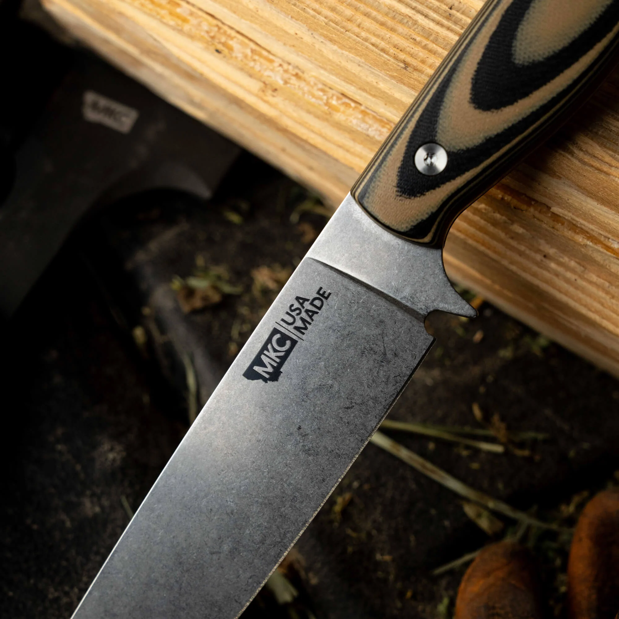 MAGNACUT SUPER CUB - DROP POINT HUNTER - TAN & BLACK - Image 6
