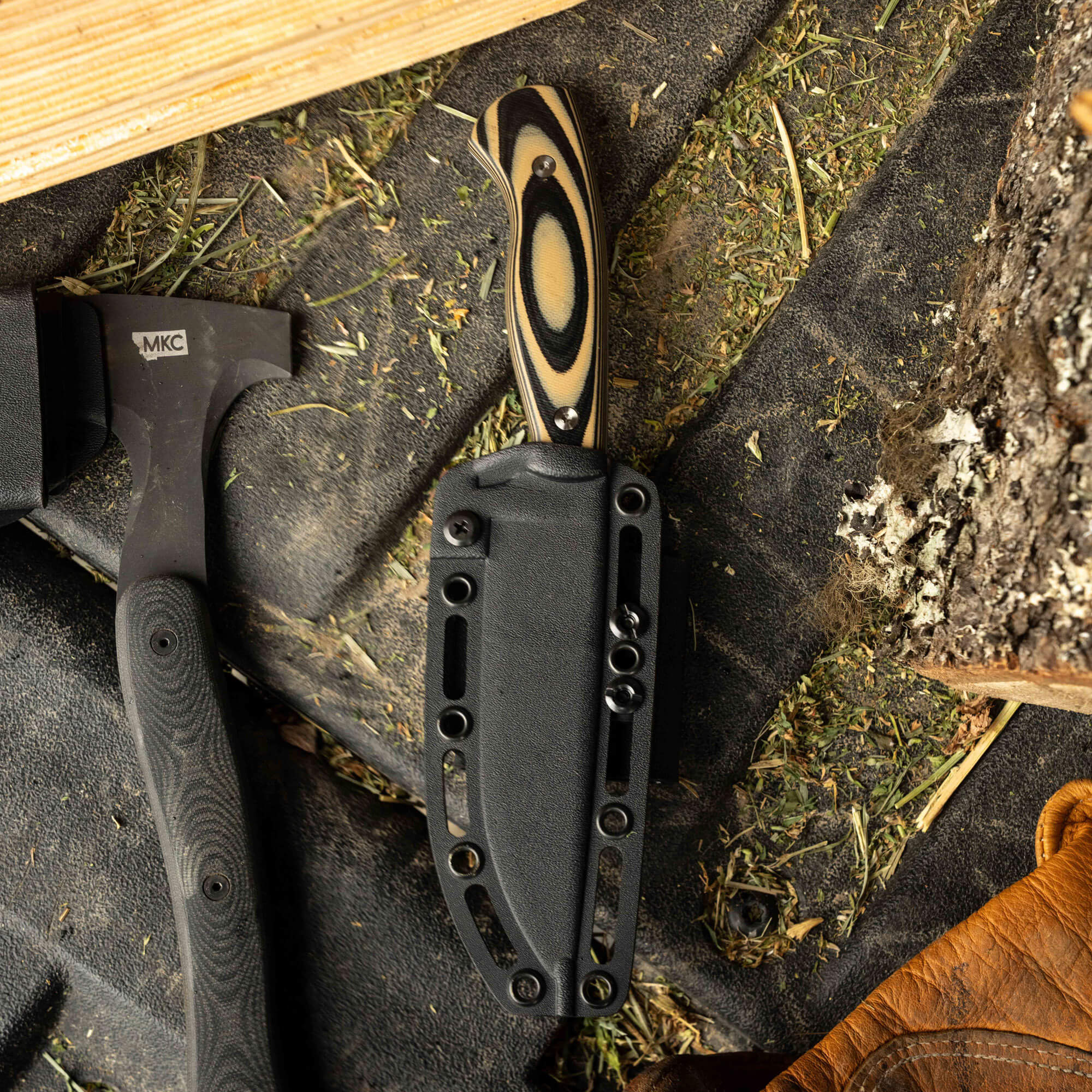 MAGNACUT SUPER CUB - DROP POINT HUNTER - TAN & BLACK - Image 9