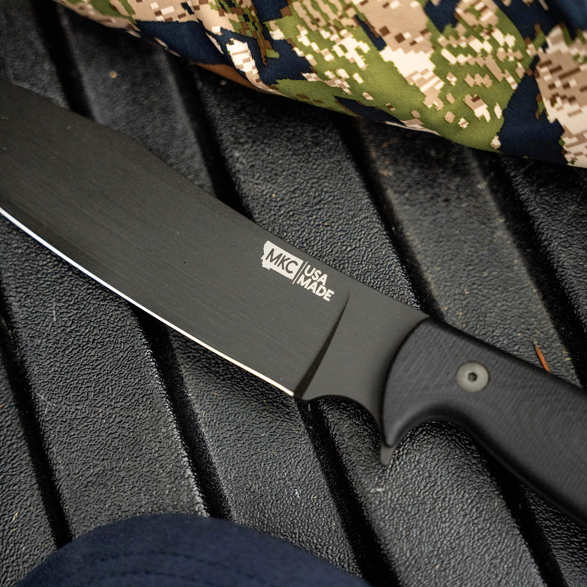 THE MARSHALL BUSHCRAFT KNIFE - BLACK - Image 19