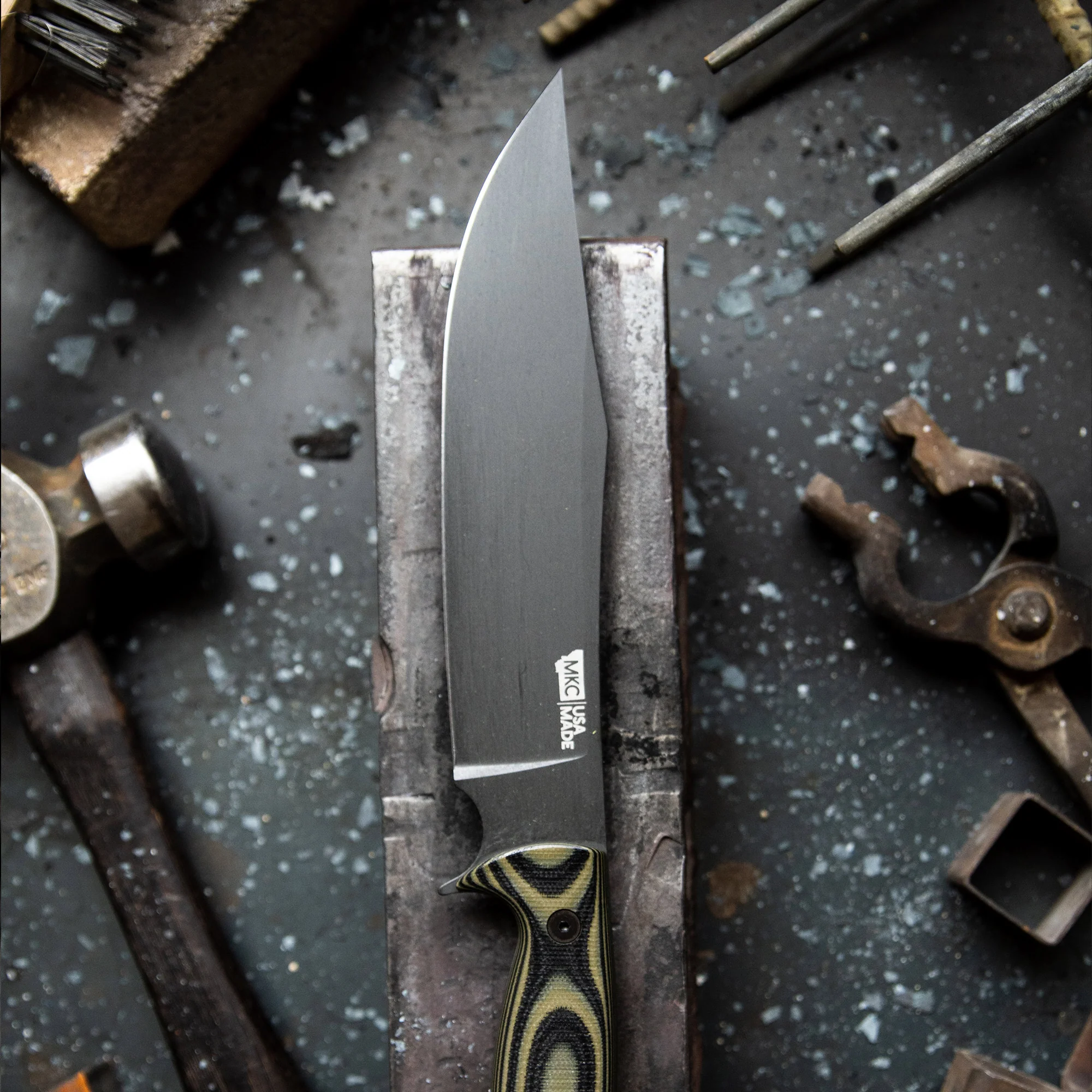 THE MARSHALL BUSHCRAFT KNIFE - GREEN & BLACK - Image 13