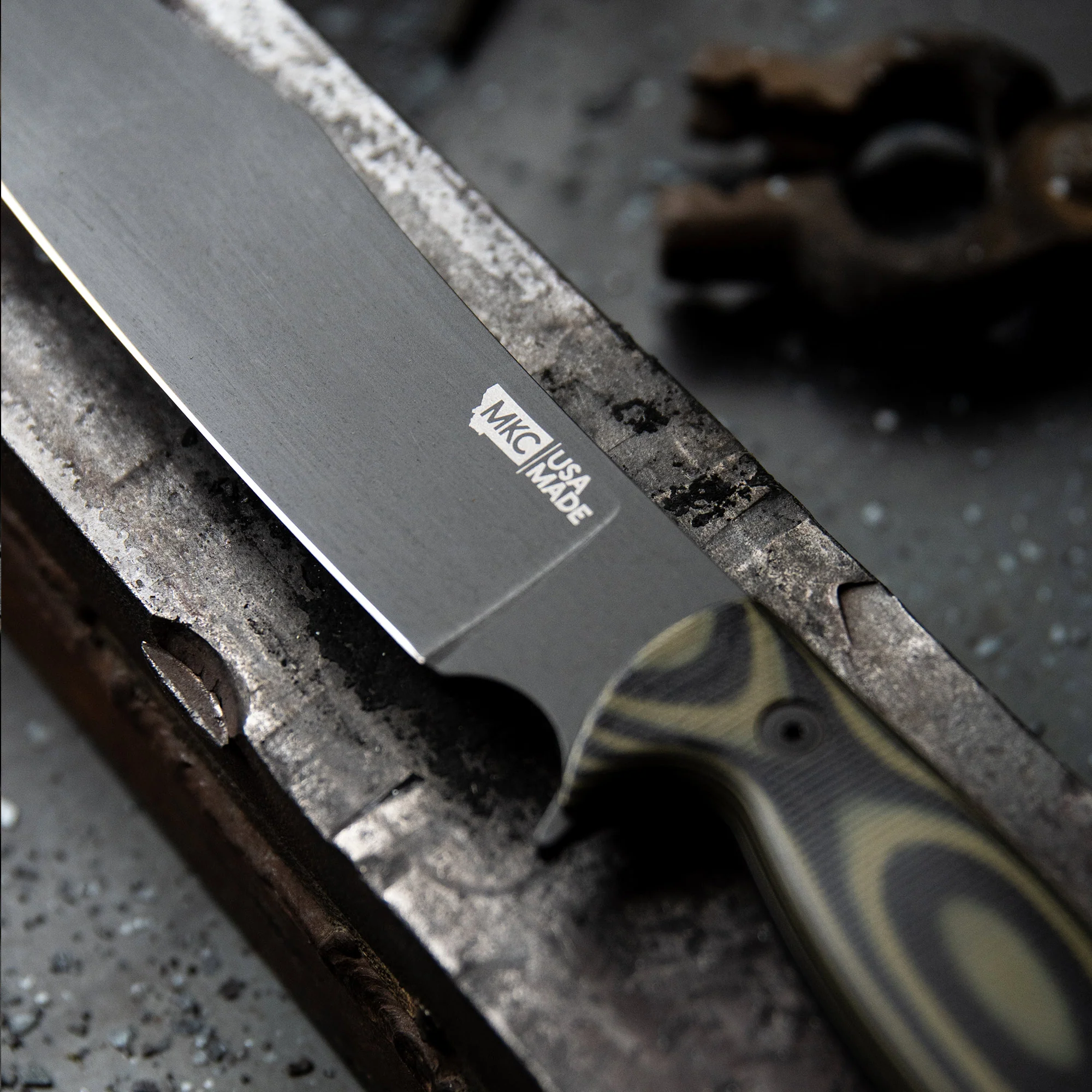 THE MARSHALL BUSHCRAFT KNIFE - GREEN & BLACK - Image 14