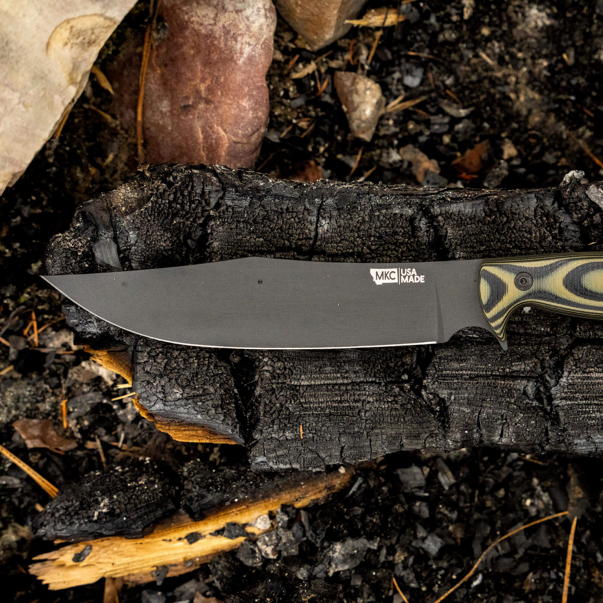 THE MARSHALL BUSHCRAFT KNIFE - GREEN & BLACK - Image 9