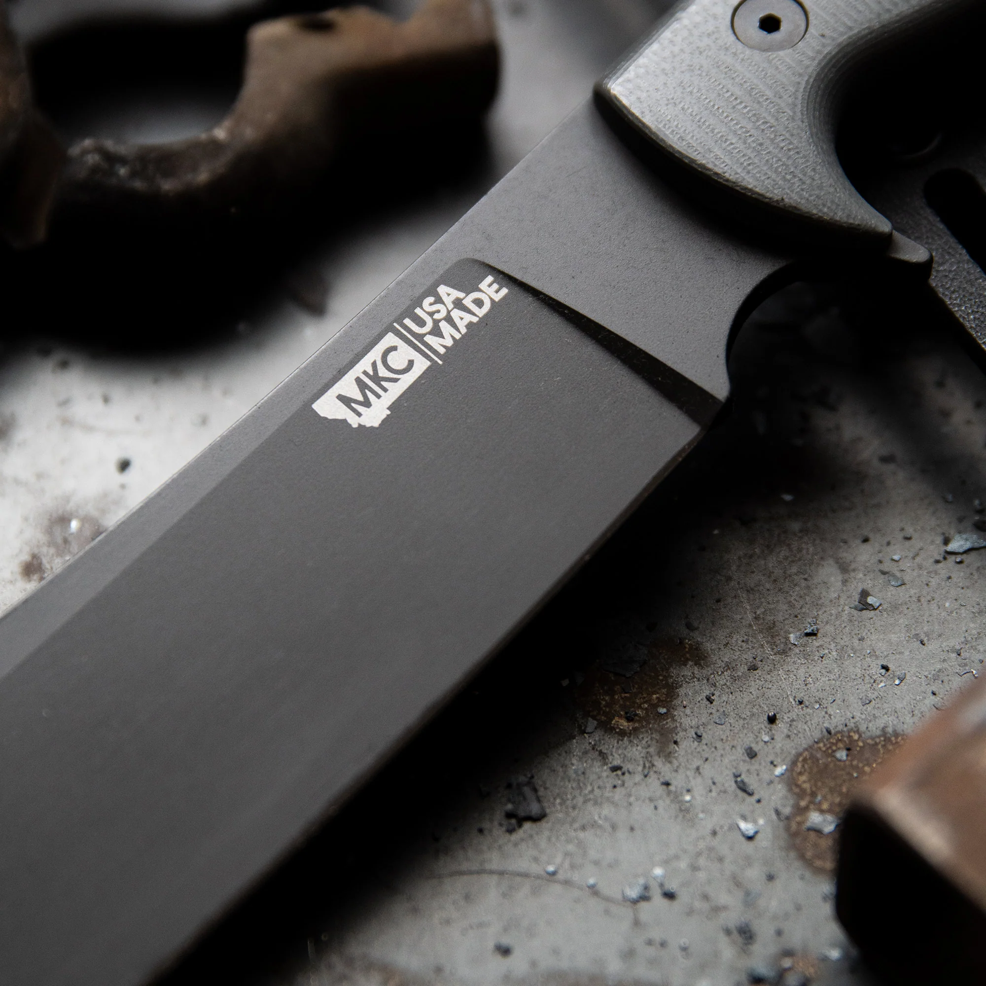 THE MARSHALL BUSHCRAFT KNIFE - GREY - Image 12