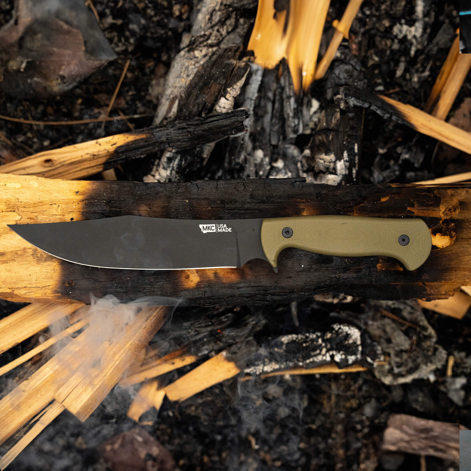 THE MARSHALL BUSHCRAFT KNIFE - OLIVE - Image 11