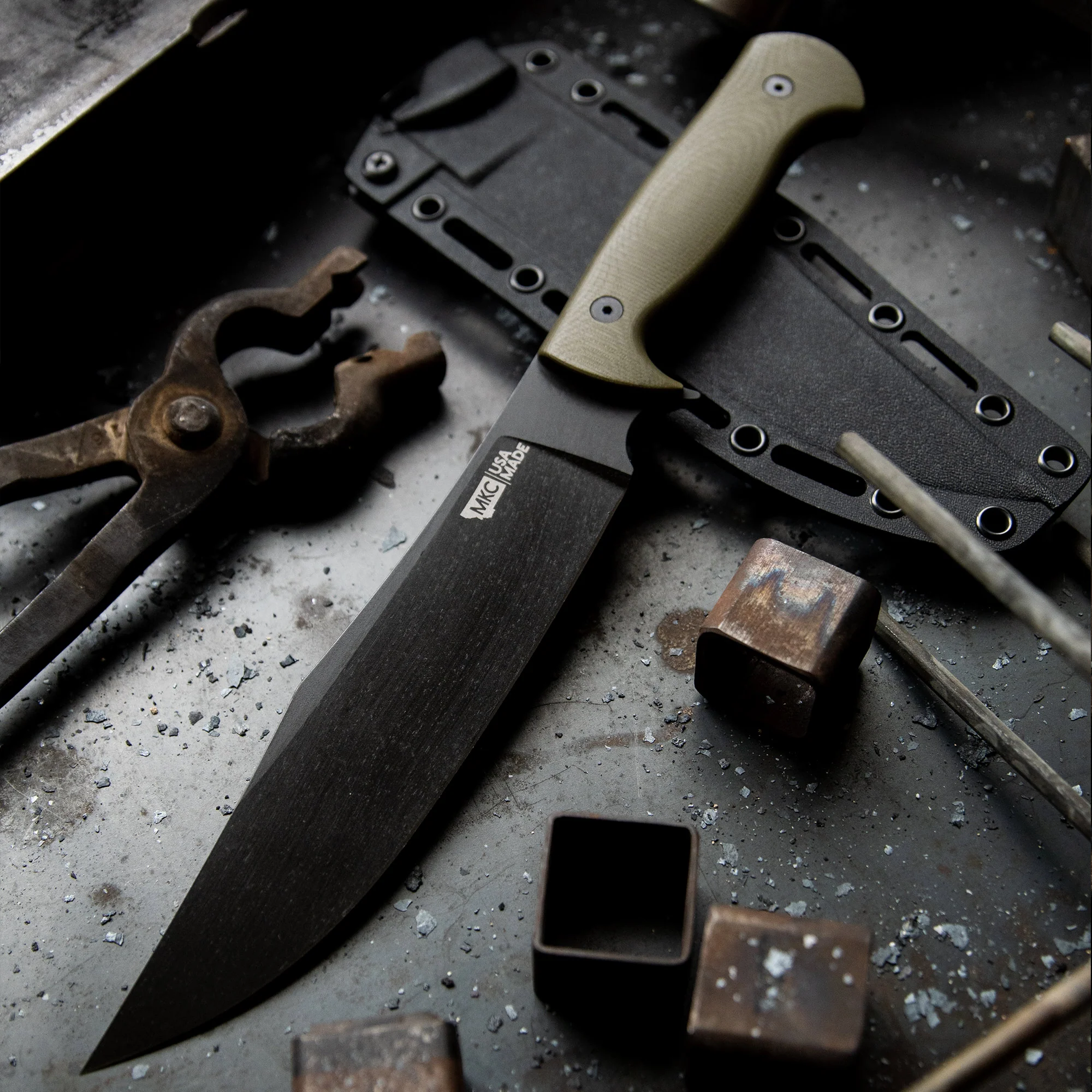 THE MARSHALL BUSHCRAFT KNIFE - OLIVE - Image 19