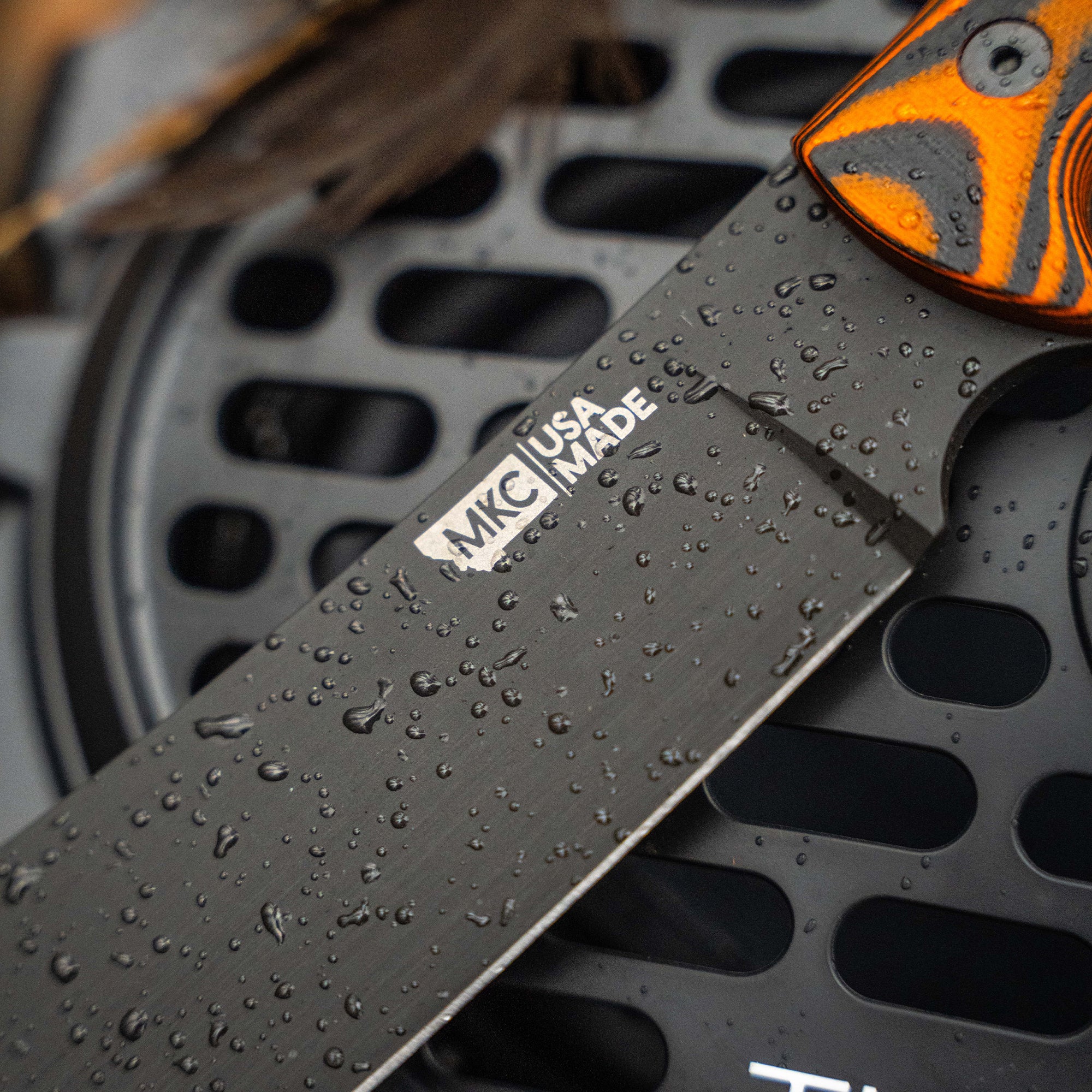 THE MARSHALL BUSHCRAFT KNIFE - ORANGE & BLACK - Image 12