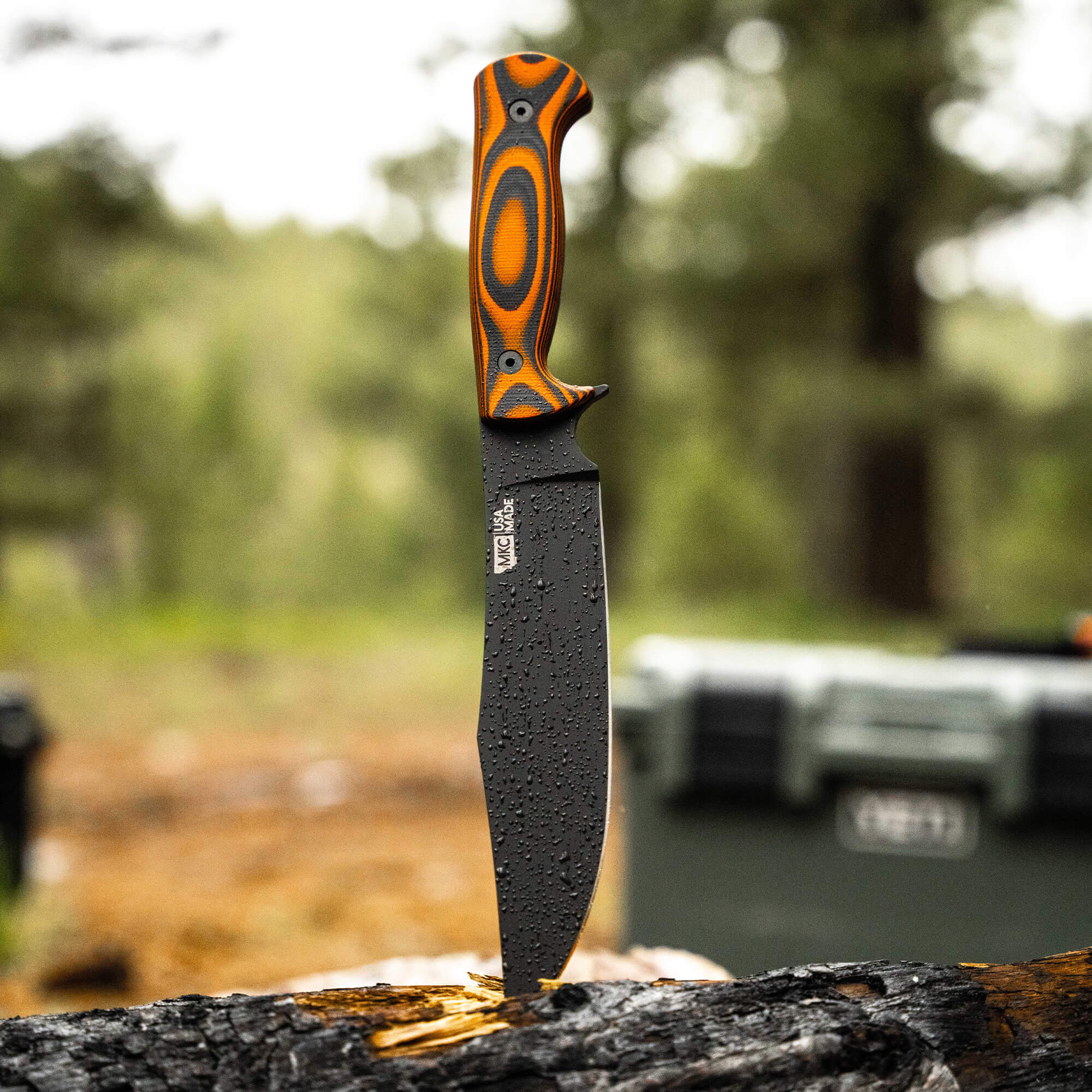 THE MARSHALL BUSHCRAFT KNIFE - ORANGE & BLACK - Image 26