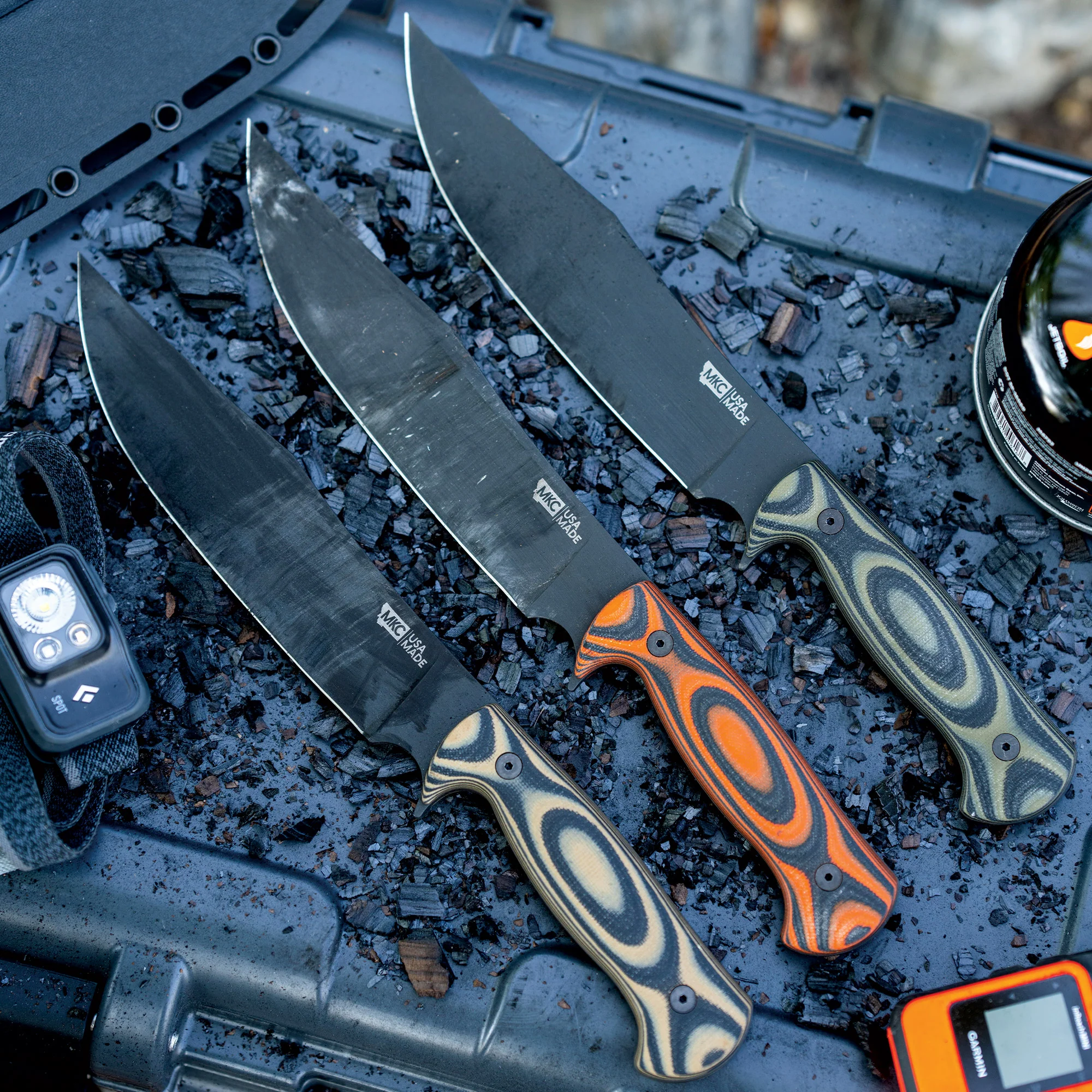 THE MARSHALL BUSHCRAFT KNIFE - TAN & BLACK - Image 16