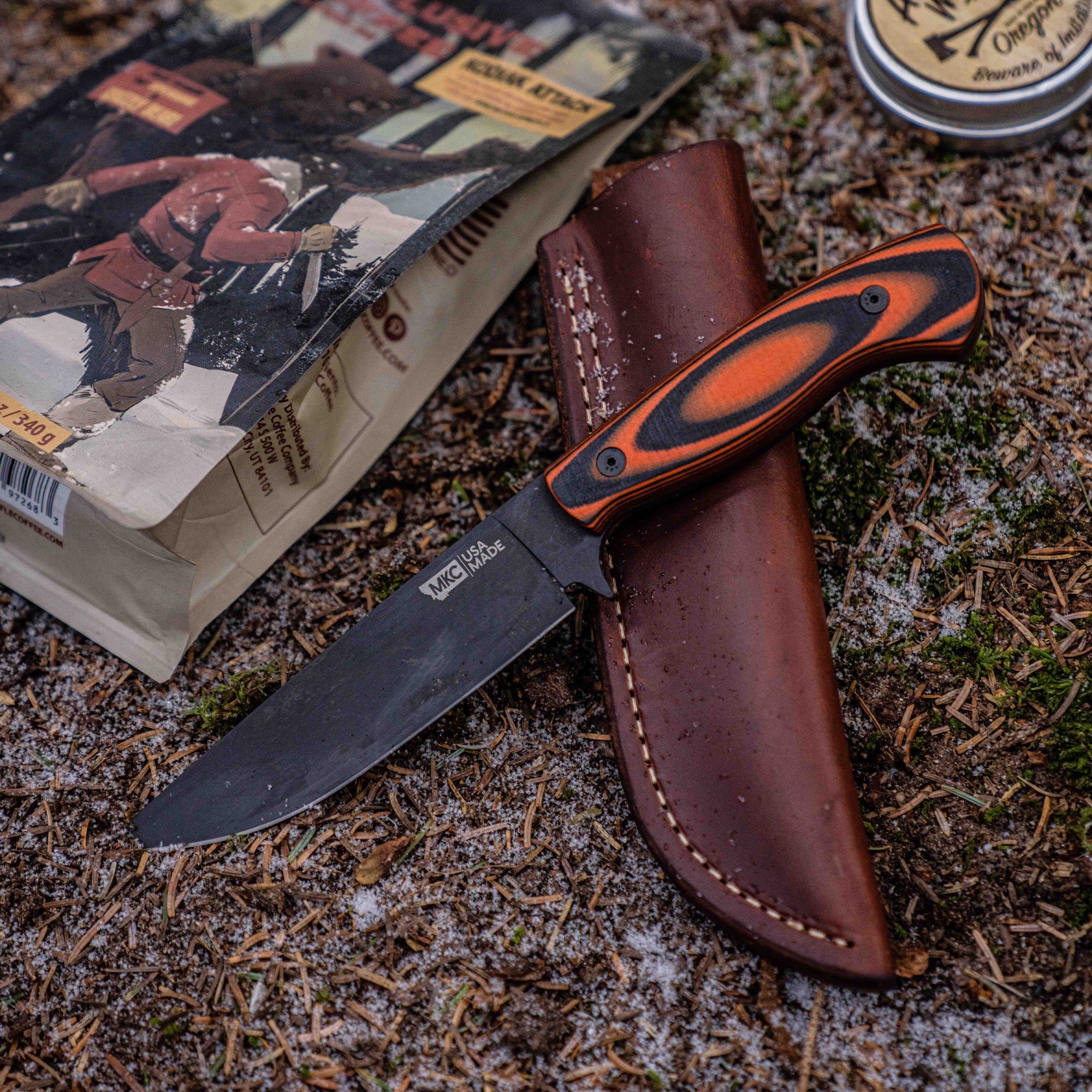 SUPER CUB - DROP POINT HUNTER - ORANGE & BLACK - Image 10